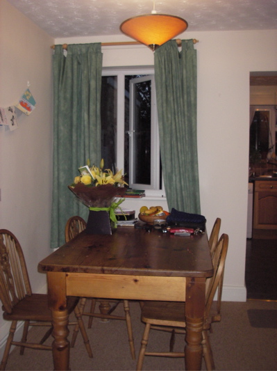 Our dining room